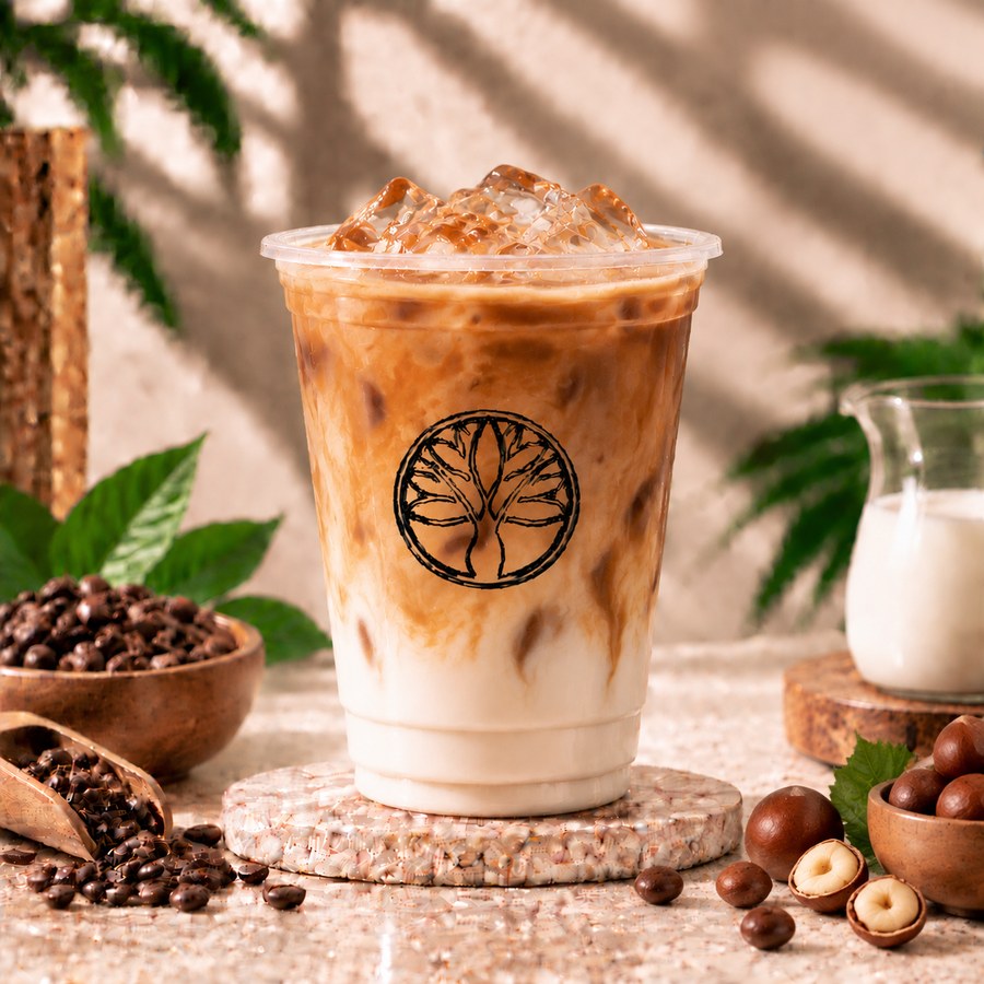 Hazelnut Latte (Cold)