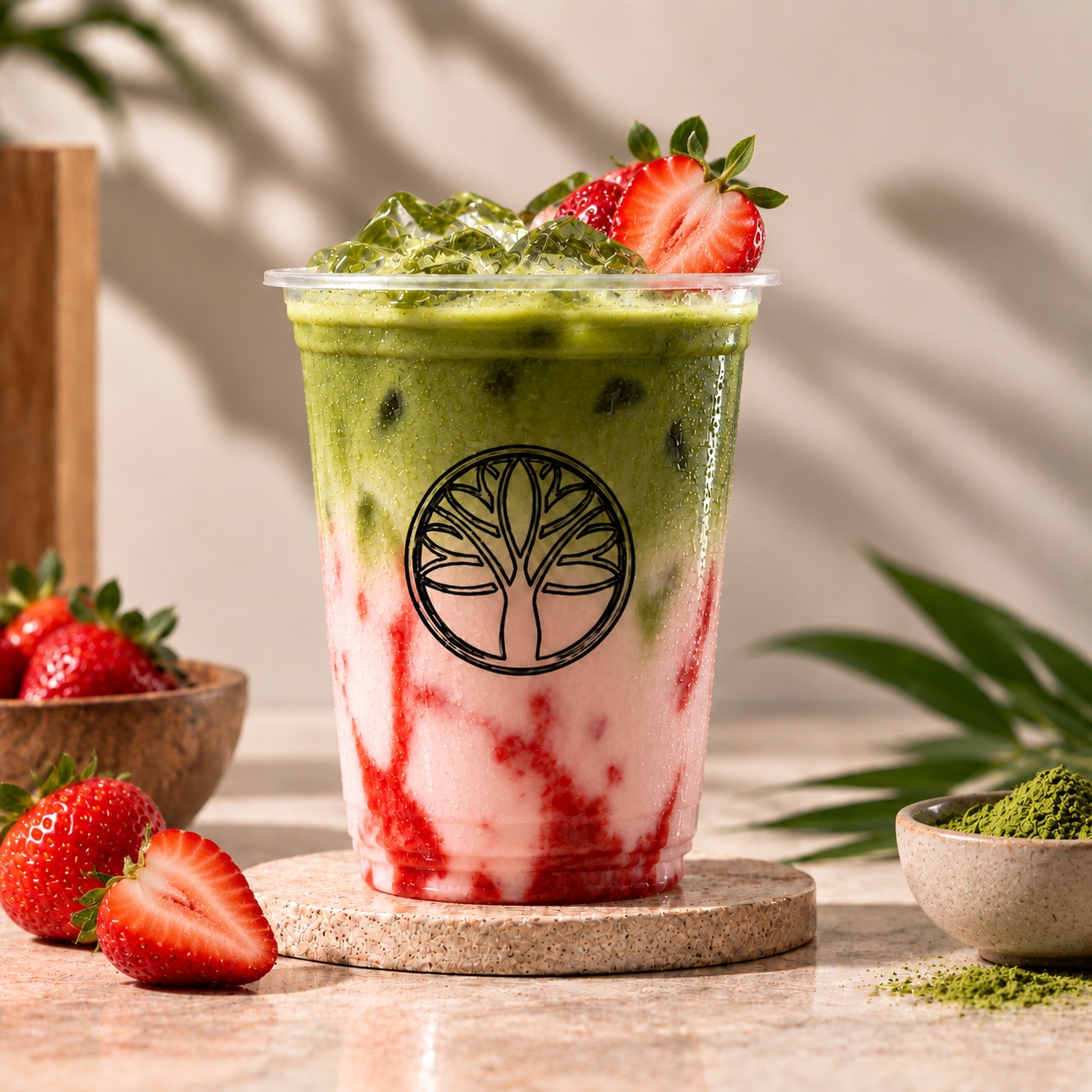 Matcha Alla Fragola